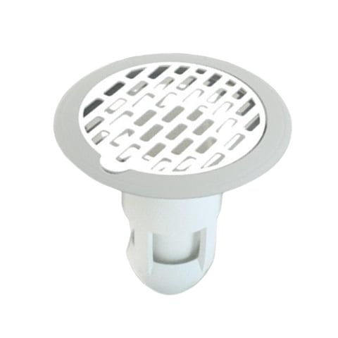 Magideal - Colador De Drenaje Antiolor, Drenaje De Piso De Inserción De Baño, Colador De Piso De Ducha De Baño Tapón De Drenaje Redondo Desagüe De Piso De Ducha, Blanco