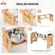 thumbnail image 4 of 2 En 1 Comedero Bebedero Ajustable Para Mascotas Perro Gato, 4 of 7
