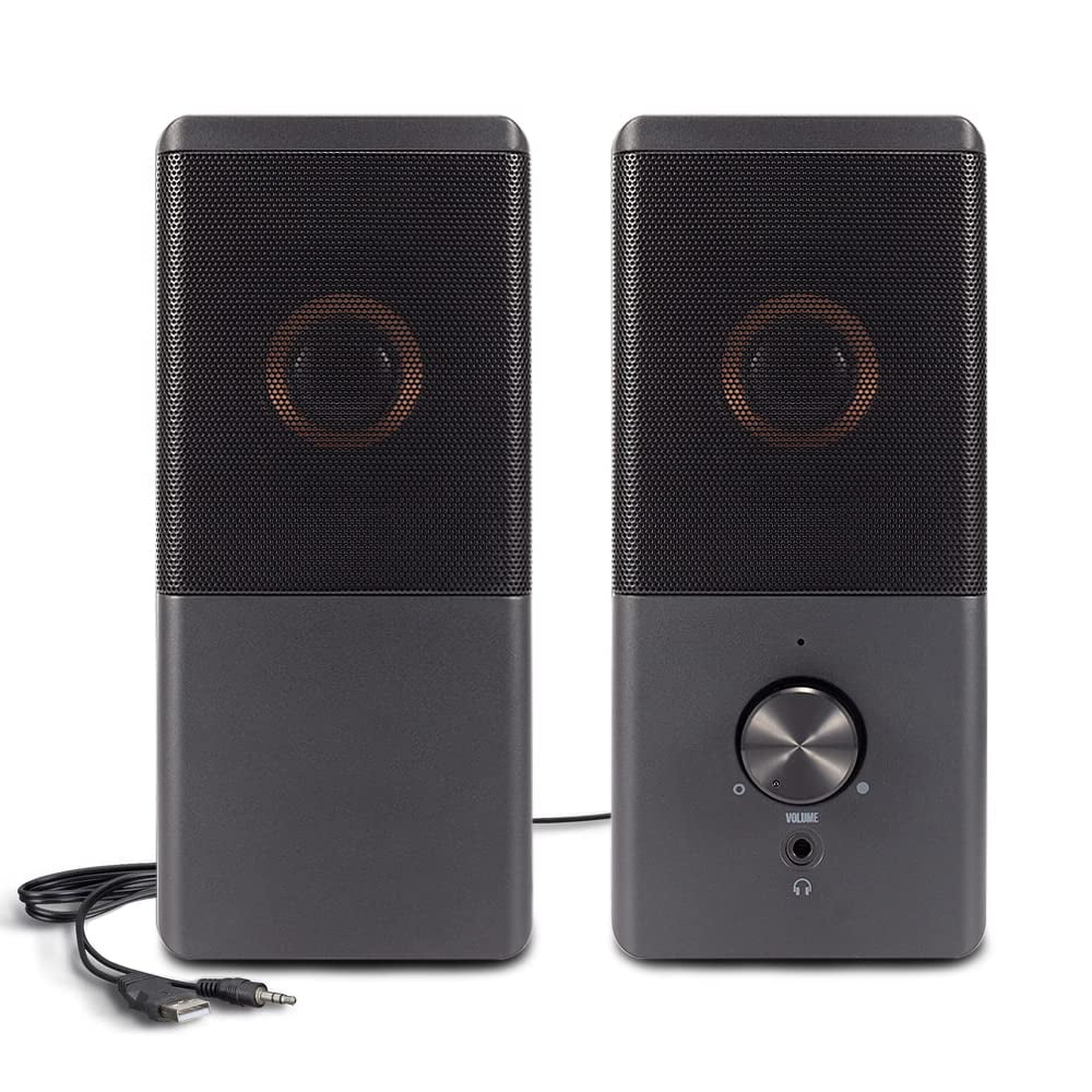 Altavoz Para Computadora Roson De Tamaño Compacto Con Conector Usb Para Auriculares