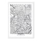 thumbnail image 1 of Cuadro Mapa Madrid con Marco Blanco, 1 of 1