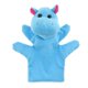 thumbnail image 2 of Story Learning Kids Zoo Juguete de peluche Animal Mano Guante Títeres Hipopótamo, 2 of 5
