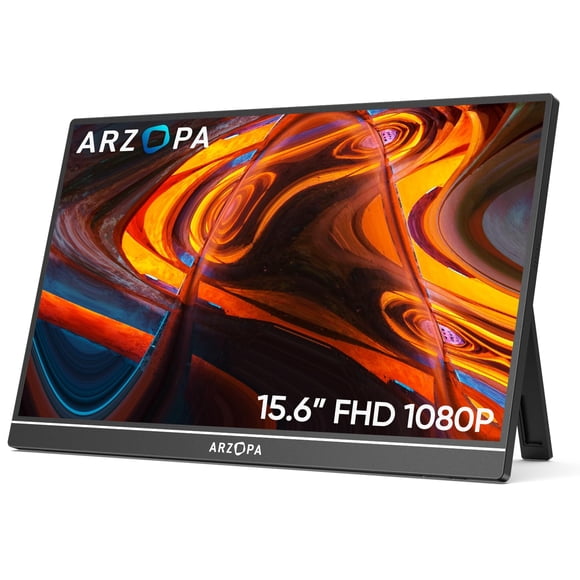 Monitor portátil ARZOPA A1 15.6 pulgadas FHD 1080P IPS USB C/HDMI