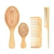 thumbnail image 2 of Juego De Cepillos Para El Cabello De Bambú, Cepillo Para Desenredar, 2 of 3