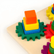 thumbnail image 2 of Juego de engranaje y encaje montessori de madera para niños, 2 of 3