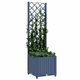 thumbnail image 4 of Jardinera VidaXL de polipropileno gris oscuro con enrejado, 4 of 9