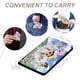 thumbnail image 4 of Shin-chan Porta Pasaporte y Cartera de Viaje Premium de Cuero PU, Funda de Pasaporte Bloqueo RFID con Ranuras para Tarjetas de Crédito, Estuche para Libro de Pasaporte para Familia 10cm × 15cm, 4 of 6