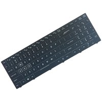 Bothyi - Teclado Retroiluminado Para Ordenador Portátil Us Rgb Negro Para Clevo N850 N857Hk Cvm15F2300J430M