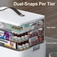 thumbnail image 5 of Organizador de medicamentos CTIME de 4 niveles XL con asa de cuero 2026, 5 of 8