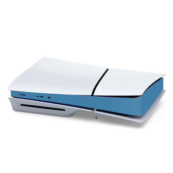 Sticker de Piel Media para PS5 Slim Disco, Película Protectora Central Resistente a Arañazos