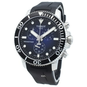 Reloj Tissot Seastar 1000 T120.417.17.041.00 T1204171704100 Chronograph 4 Jewels Quartz 300M Men'S Watch