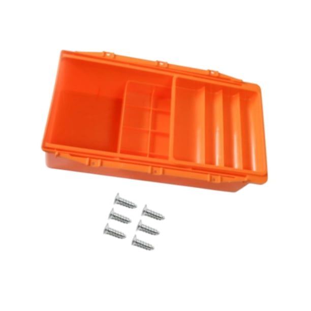 Cajón de la máquina de coser Cajón de la máquina de coser accesorios Accesorios de la máquina de coser Organizador de bricolaje para la máquina de cos naranja