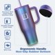 thumbnail image 5 of Taza aislante IRON °FLASK Co-Pilot Aurora 1183 ml con pajita y tapa abatible, 5 of 8