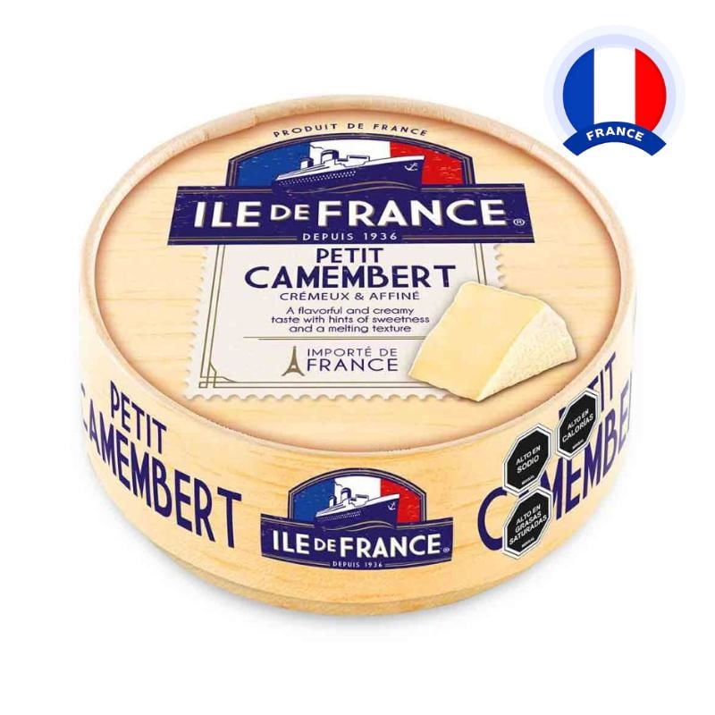 Queso Petit Camembert Trozo 125 g Il De France