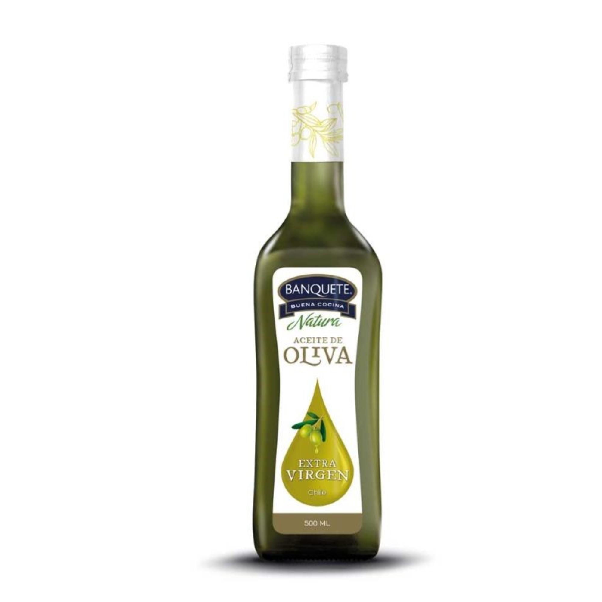 Aceite Oliva Extra Virgen Botella 500 ml Banquete