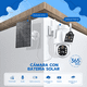 thumbnail image 5 of Cámara Solar 360° IP66 Visión Nocturna HD 128GB Wifi, 5 of 8