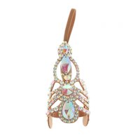 Ioensy - Pulsera De Danza Del Vientre Pulsera De Diamantes De Imitación Para Banquete Fiesta Puesta En Escena