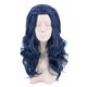 thumbnail image 1 of Peluca Topcosplay Dark Blue Wave de 18 pulgadas para niñas y niños, 1 of 6