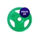 thumbnail image 2 of Disco Engomado 3 Agarres Olimpico 10 kg Pack de 2 Unidades, 2 of 4