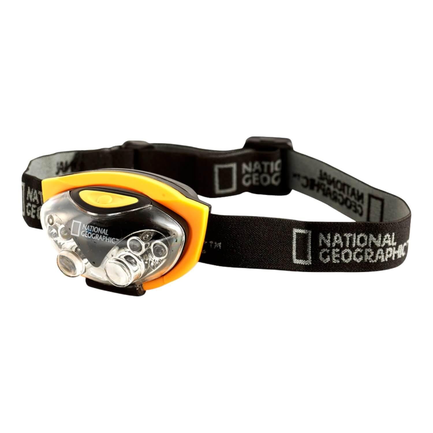 Linterna Frontal Led 250 Lm Outdoor National Geographic Negro