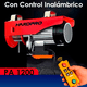 thumbnail image 4 of Tecle Eléctrico Inalámbrico 1200kg 12mtrs Cable Acero 1850w, 4 of 9