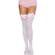 thumbnail image 2 of Lazo satinado con diseño de lazo largo hasta el muslo para mujer, color blanco/rosa, 2 of 5