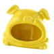 thumbnail image 3 of Decoraciones De Hábitat De Cerámica Para Escondite De Hámster Para Ardilla, Chinchilla, Lemmings, Color Amarillo, 3 of 5