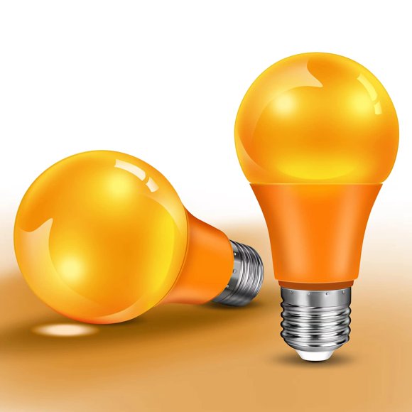 Bombilla LED LKQH 9W (60W) Naranja E26 110-130V