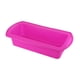 thumbnail image 2 of Molde Para Pan De Silicona Rectángulo Reutilizable Flexible Molde Para Pasteles De Silicona Antiadherente Rose Red, 2 of 3