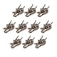 thumbnail image 4 of Dijes Fiocias Mini Cabeza de Dragón 10 Piezas 22 x 9 mm Plata Cobre, 4 of 5