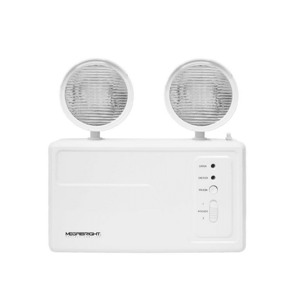 Luz De Emergencia Doble Led 6000k