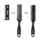 thumbnail image 5 of Peine para cortar el pelo, doble cara, con cuchilla de acero inoxidable, paquete de 3 (negro), 5 of 6