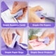 thumbnail image 5 of Engrapadora mini NUSIGN con capacidad para 25 hojas, morado y blanco, 5 of 7