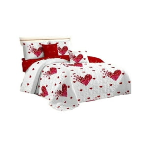 Genérico - Cubrecama Quilt 2 Plazas+2 Fundas Verano Fresco 13N62