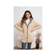 thumbnail image 5 of Chaqueta Mujer Reversible Peluda Invierno Calidad Premium 6072, 5 of 6