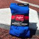 thumbnail image 5 of Calcetines de béisbol y sóftbol Rawlings, 2 pares, color azul real, tamaño grande, 5 of 7