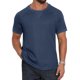 thumbnail image 1 of INSPIRE CHIC Camiseta de Hombre de Tela de Waffle Clásica con Cuello Redondo y Mangas Raglán Cortas M Azul Marino, 1 of 6