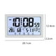 thumbnail image 2 of Reloj de pared digital con pantalla táctil creativo, reloj despertador electrónico con temperatura y humedad., 2 of 6