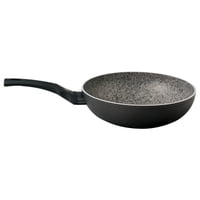Wok 28 Cm Antiadherente Granito Aluminio Forjado Negro 1 Piezas  Ilko