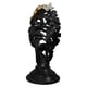 thumbnail image 4 of Estatua de cabeza abstracta decoración abstractor de la cara decorativa creadora creadora decoración de la estatua del artículo de resina para la sala Negro, 4 of 5