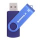 thumbnail image 1 of Memoria USB SIMMAX de 32 GB USB 2.0 giratoria azul, 1 of 4