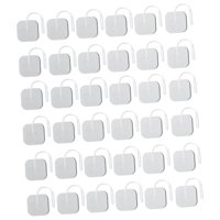 Ioensy - 36 Almohadillas De Electrodos, Cómodas Y Reutilizables, De Repuesto Para Electroterapia