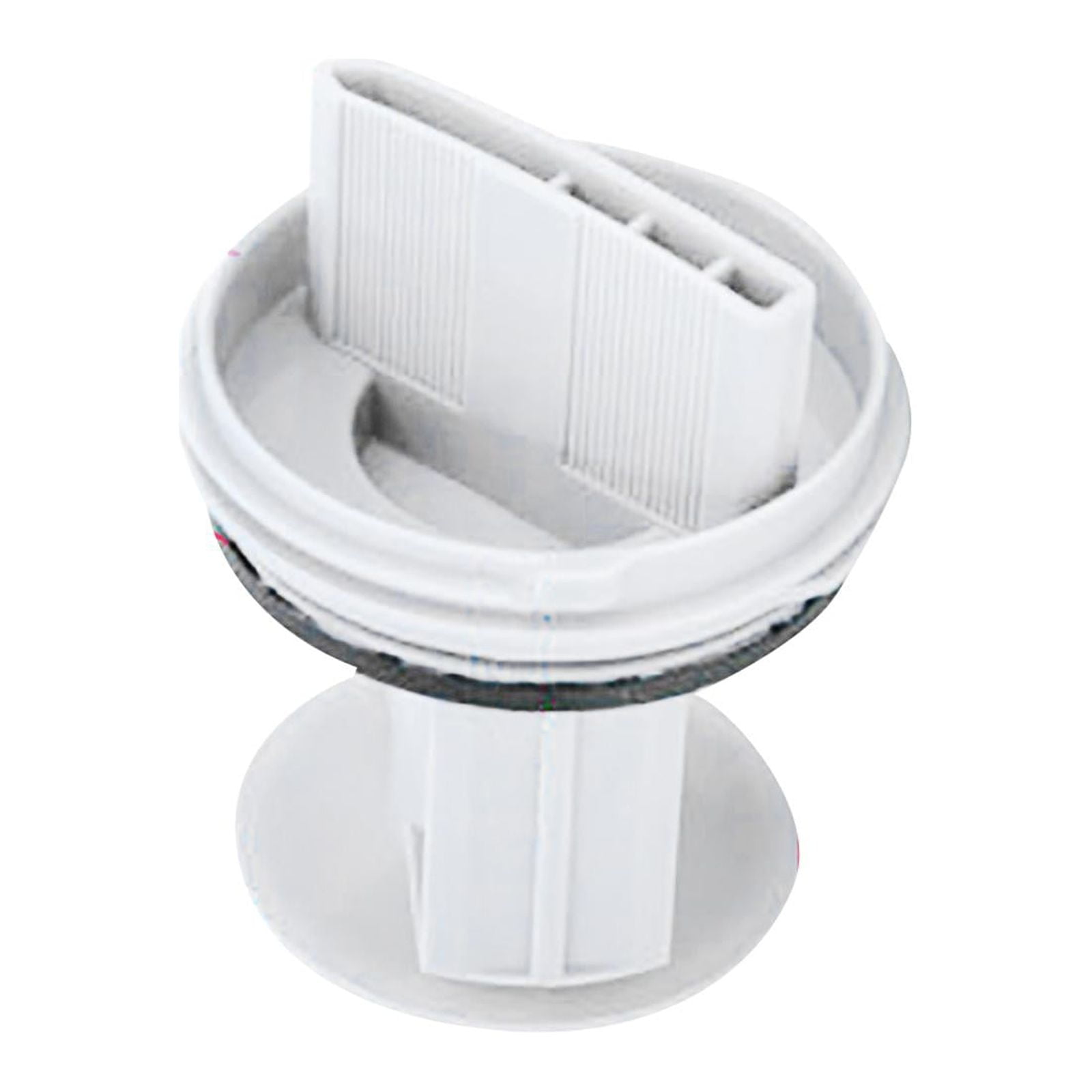 Magideal - Filtro De Bomba De Agua Para Lavadora, Perilla De Tapón De Malla, Duradero, Práctico, Conveniente Filtro De Bomba De Drenaje Para Lavadora, Para Inter Blanco