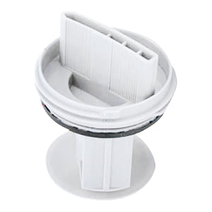 Magideal - Filtro De Bomba De Agua Para Lavadora, Perilla De Tapón De Malla, Duradero, Práctico, Conveniente Filtro De Bomba De Drenaje Para Lavadora, Para Inter Blanco