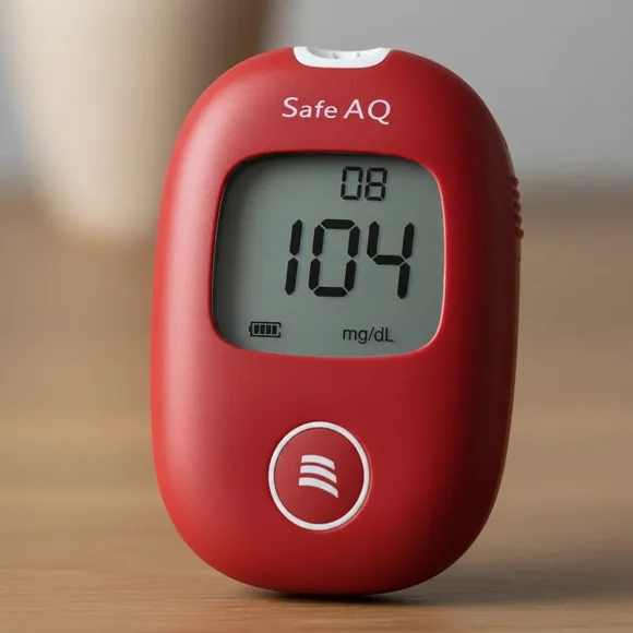 Glucómetro SINOCARE Safe AQ Rojo + 50 Lancetas