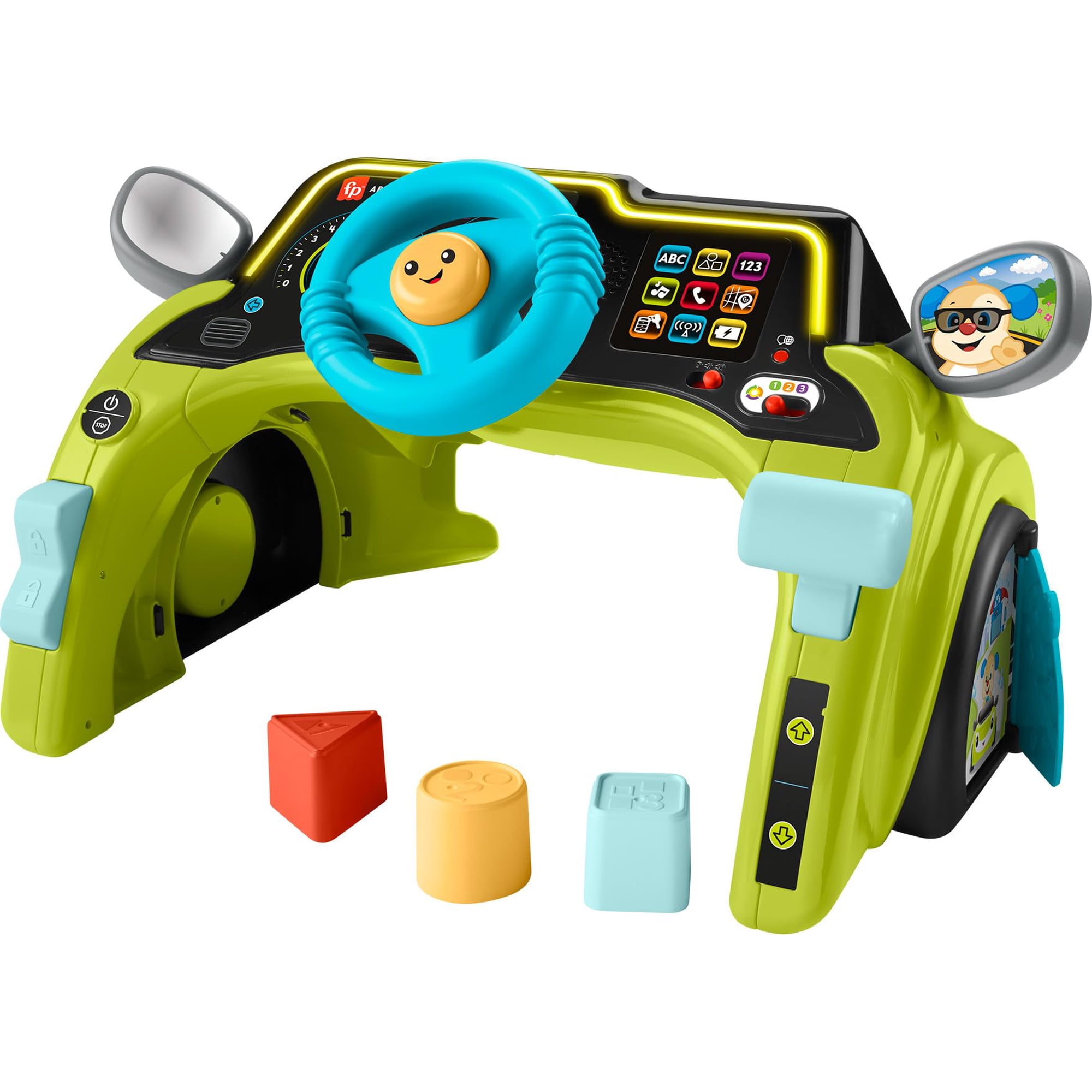 Juguete Didáctico Fisher Price Laugh & Learn Sit & Steer Driver