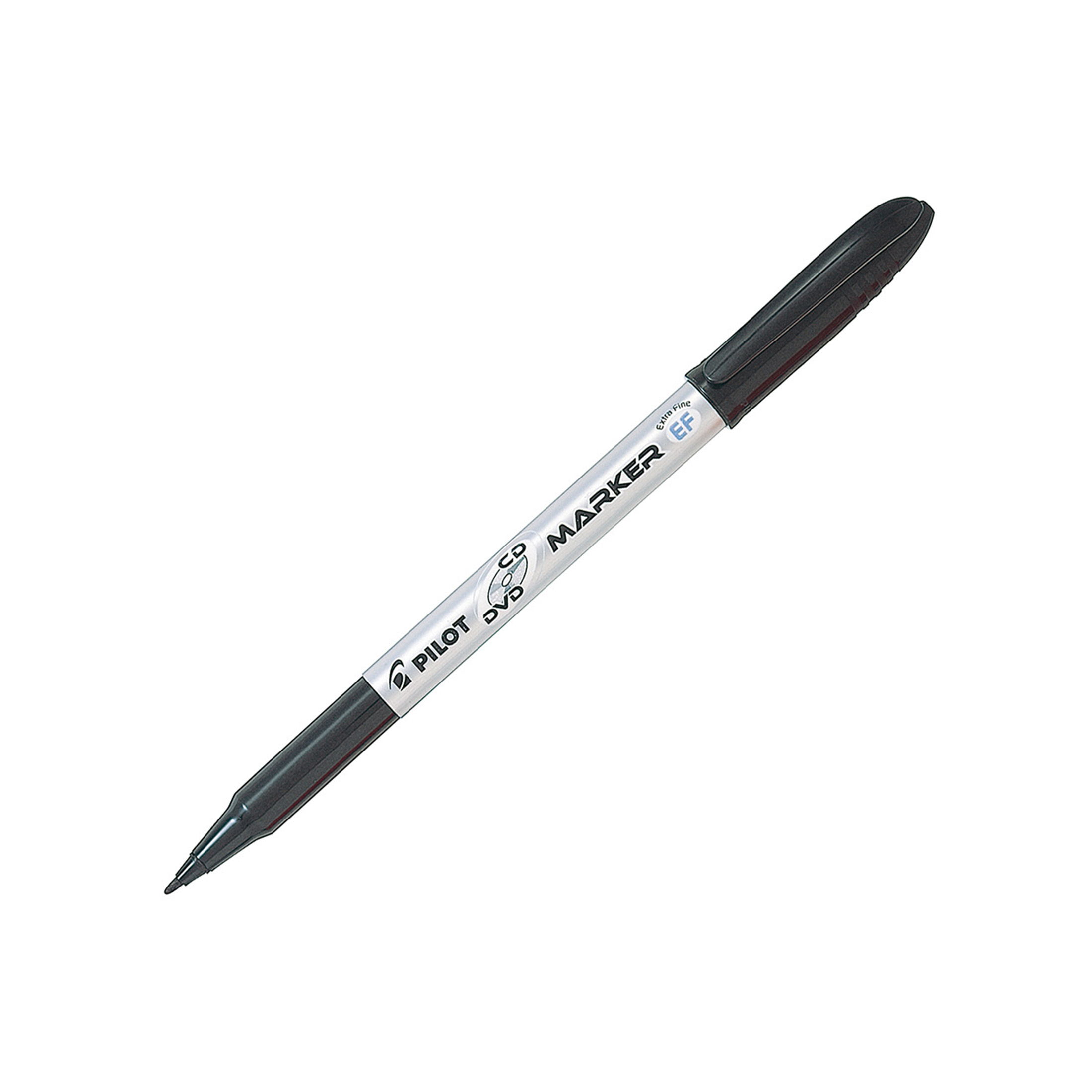 Marcador Permanente Cd/Dvd Extra Fina Negro Pilot