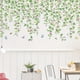 thumbnail image 2 of 2pcs, Leaves Flowers Wall Sticker, Background Wall Stickers Vivid Plants Butterfly Wall Stickers PVC Wallpaper Decoration 11.8''*35.4'', 2 of 4