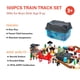 thumbnail image 5 of Juego De Trenes De Madera 100 Unidades Para Niños De 3 A 7 Años Con Rieles Y Accesorios, 5 of 7