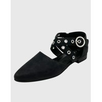 Danicolle Calzado - Ballerina Para Mujer Plana Ecocuero Negro