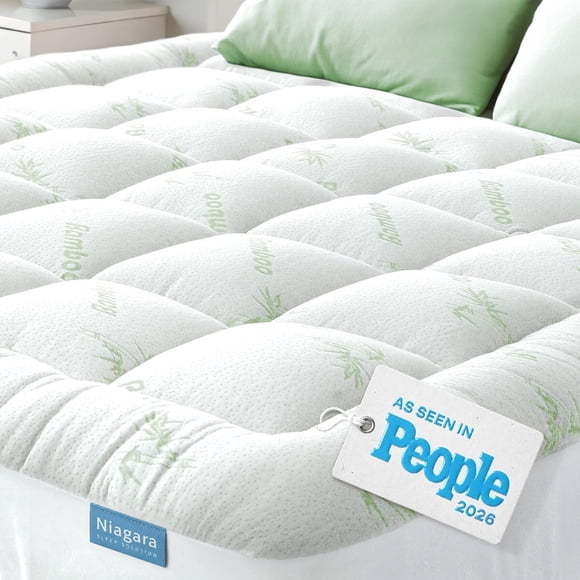 Topper de colchón Niagara Sleep Solution con bolsillo de 20 pulgadas